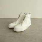 Ouur Leather High-top Sneakers Size 25  24 5  Excellent