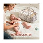 Extra Large Diaper Caddy Organizer     Big Baby Essentials Nursery St    Fas