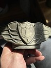 Antique Original Early Auto Ornate Radiator Cap Ornament Motometer Winged Base