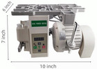 750w Servo Sewing Machine Motor 110v Brushless Industrial Silent White