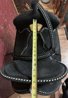 15  Tacktical Equine Barrel  Pleasure trail Western Saddle  Black Leather