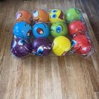 New 12 Piece Fun Emoji Emoticon 3  Squeeze Balls Stress Reliever Gift Toy