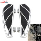 Chrome Phantom Floorboards Footboards For Harley Touring Road King Electra Glide