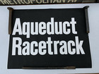 Nyc Subway Roll Sign Aqueduct Race Track Gambling Horse Racing Vintage Art Decor