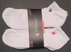 Spyder Men s Low Cut Socks 5 Pack White Black Red Logo Comfort Athletic Cushion
