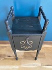 Antique Eastlake Style Painted Pipe Or Telephone Table