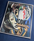 Absolut Vodka Heritage Lois Mailou Jones African Mask Poster Art Rare 90s Framed