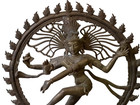 Shiva Nataraja Indian Chola Style Bronze Metal Antique Large Heavy Vintage