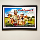 Chevy Chase Signed Caddyshack Poster   Beckett Witnessed Autograph
