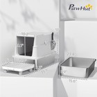 Stainless Steel Cat Litter Box With Lid  Xl Extra Large Enclosed Litter Box