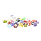 100pcs 0 8 10mm Each Color Round Loose Cubic Zirconia 5a Cz Stone For Jewelry