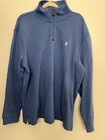 Polo Ralph Lauren Men   s 1 4 Zip Mock Neck Knit Cotton Logo Sweatshirt Xl