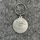 Vintage  2004  San Francisco 49ers 3-d Logo Metal Key Chain Nfl Football  round 