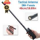 Abbree Sma-female Ham Radio Antenna Vhf uhf 18 8-inch 18 8in  Black