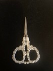 Sterling Silver Embroidery Scissors Antique Victorian Germany Hallmarked