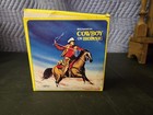 Vtg Mechanical Cowboy   Horse Tin Lithograph Wind-up Toy Mtu Original Box Works