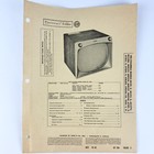 1956 Cbs Tv 6k321 U    Service Wire Schematic Repair Manual Sam   s Photofact Vtg