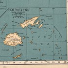 Antique 1937 Rand Mcnally Map Of New Zealand 11x14 Inches