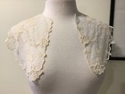 Victorian Style Vintage Lace Collar Off White