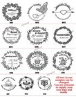 Personalized Logo Self-ink Stamp Customized Photosensitive Ink Business Design