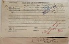 Pakistan 1950 India P  O  Telegram Form   2 X 2 Rupees King George Vi Stamps