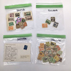 Vintage  South America Stamp Lot 1950s   70s     On Envelopes  Sorted By Country