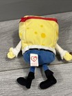 Ty Original Beanie Babies Captain Spongebob 2008 Seven Inch Fast Shipping