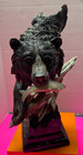 Bear Statue With Fish