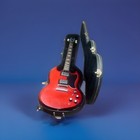 Vintage 1998 Gibson By Ephiphone Cherry Guitar And Ephiphone Hard Case  315