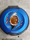 Panasonic Shockwave Portable Cd Player Blue Sl-sw945 Tested Works Vintage Retro