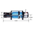 13000lb 12v For Jeep Trailer 4wd 9 5mm  26m Electric Winch Synthetic Rope Truck