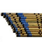 Bamboo Flute Beautiful Wood Handmade Indian Musical Instrument Bansuri Set Of 13