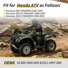 Complete Rear Differential W  Axle Shaft For Honda Foreman 400 450 Trx400 Trx450