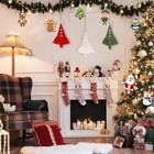 24pcs Kids Diy Christmas Ornaments   Holiday Craft Kit With Stickers Decor