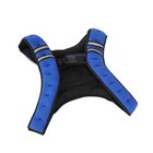 Neoprene Weighted Vest  12 Pounds  Blue