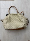 Kate Spade New York Geometric Beige Diaper Bag Designer W  Changing Pad