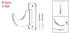 3 Set Sword Wall Mount Holder Acrylic Light Saber Rack Sword Stand Display