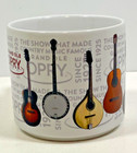 Grand Ole Opry Rockin Banjo Guitar Mug New