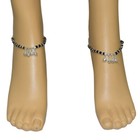 Anklet Payal Round Beads Stylish Soft Bells Foot Chain Barefoot Beach Bracelets