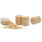Traditional Single Point Disposable Wooden Toothpicks For Food  Made From   