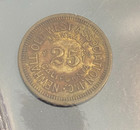 London Pool Hall Rainbow Farm Show Newhall Old West Trade Token Coin Lot Of 3