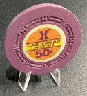 Las Vegas Hilton 50 Cent Casino Chip- Hce Mold- Scarce Obsolete