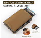 Wallet For Men Slim Wallet For Men Pop Up Card Case   rfid Blocking    Minimalist   