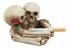 Love Never Dies Skeleton Ashtray Resin Figurine 4 5 l Day Of The Dead Figurine