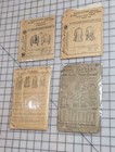 Original Antique Sewing Patterns Mixed Lot Of 4 Butterick Home 1910s 1920s