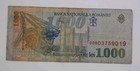 1998 - Banca Nationala A Romaniei  Romania - 1000 Lei Banknote Serial No  006d