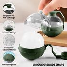 Large Ice Ball Maker Mold For Whiskey - 2 4 sphere Set Of 4 Big Round Cube Molds