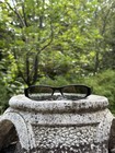 Vintage Gucci Gg 2500 s Black Oval Sunglasses With Case Made In Italy Y2k 90s