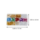 150pcs Alloy Hair Braid Rings Reusable Dreadlocks Braiding Beads For Decor