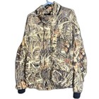 Rocky Mens Size Xl Max-4 Advantage Camo Hunting Jacket Insulated Hooded Coat